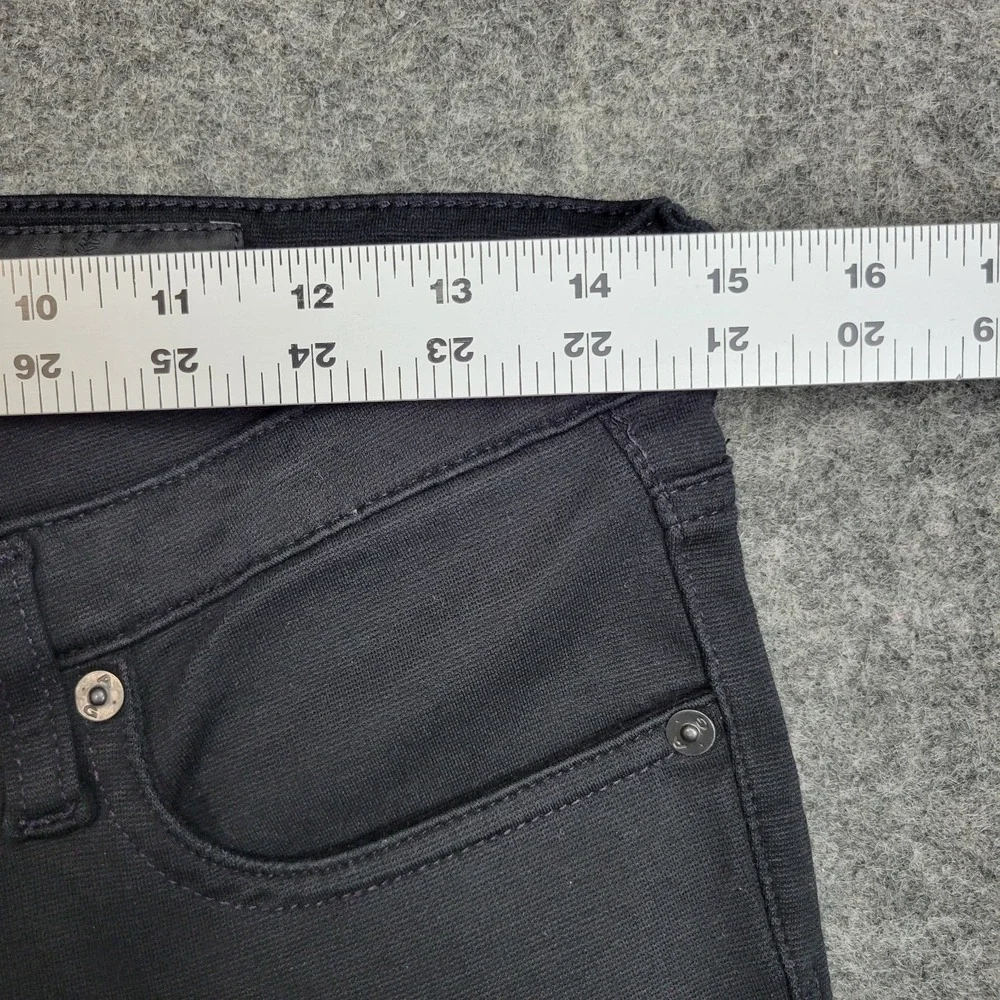 AG Adriano Goldschmied Jeans 29 Womens Black Denim The Legging Super Skinny Fit - Picture 7 of 12